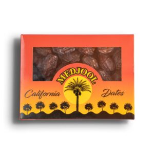 Medium Medjool Dates (Red Box) - 2LB