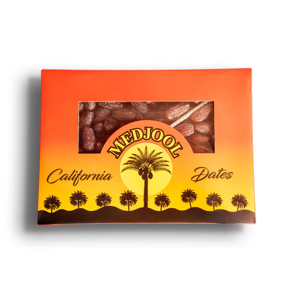 Nature's Sweets Dates Photos Medium Medjool Dates (Red Box) – 11 LB
